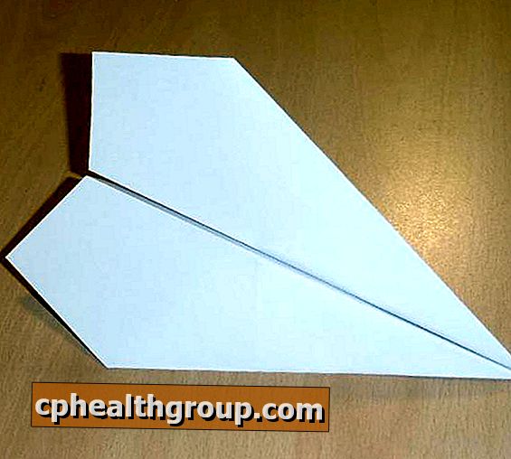 Kuidas teha paberitasand Glider # 2