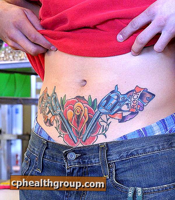 Vatsa / vatsan tatuoinnit