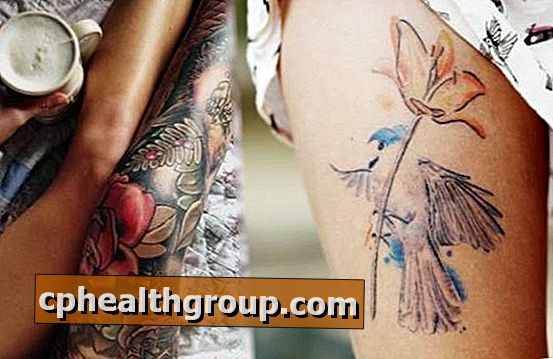 Tetování pro ženy v noze - nápady, tipy a fotky!