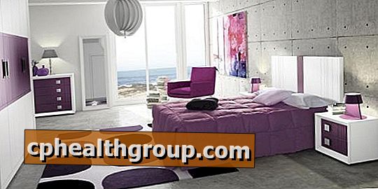 Wie man ein Haus mit violetter Farbe schmückt - großartige Ideen